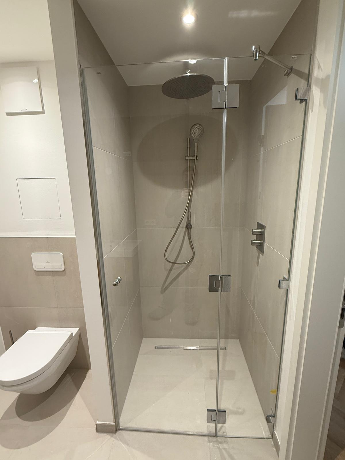 Glasdusche Installation 1130 Wien